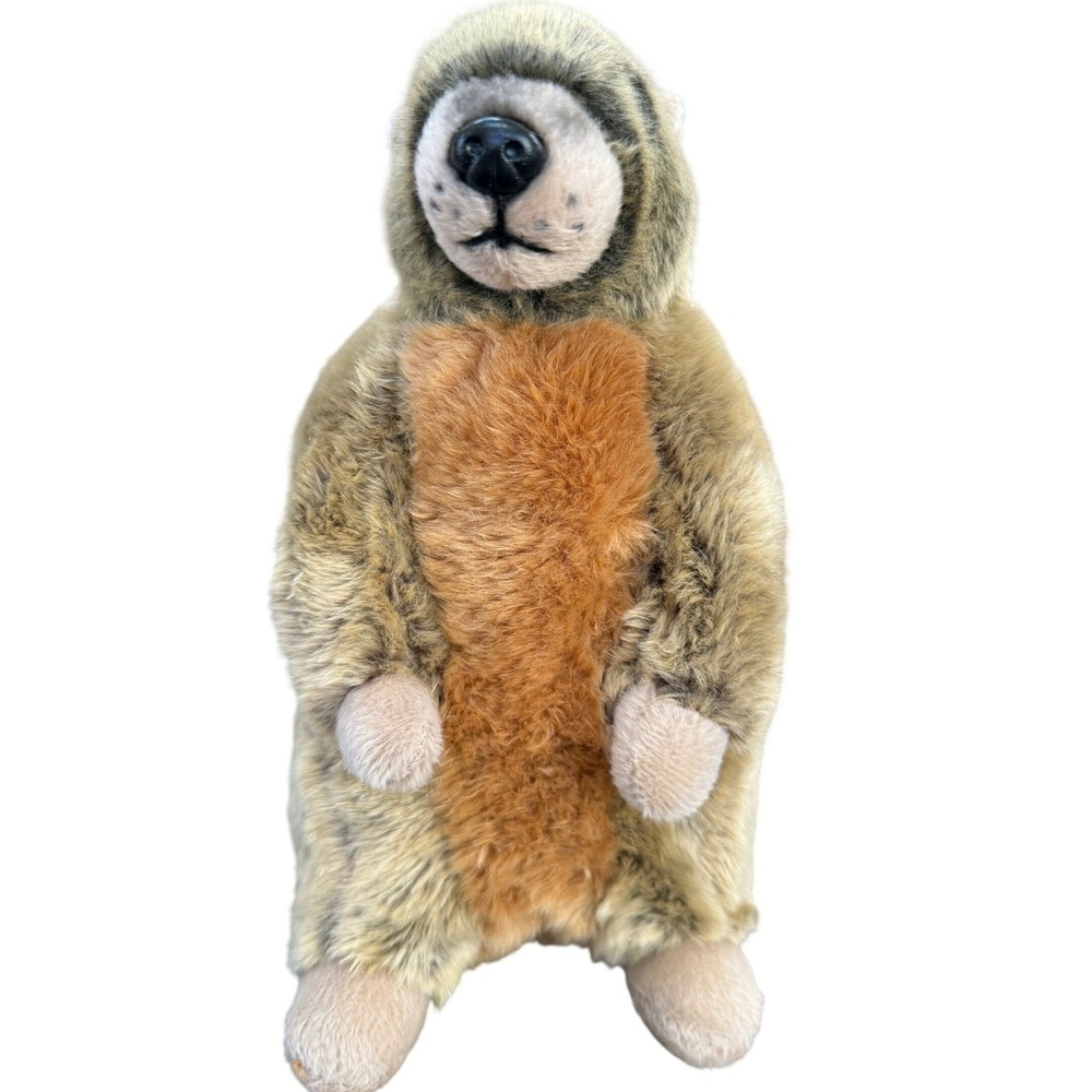 Wildlife Artists Groundhog Woodchuck Marmot‎ Plush Standing 11 inch Gold Belly